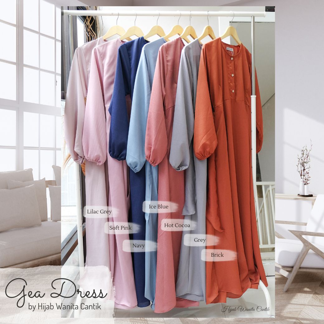 [CLEARANCE SALE] Gea Dress - GE45.6 Soft Pink