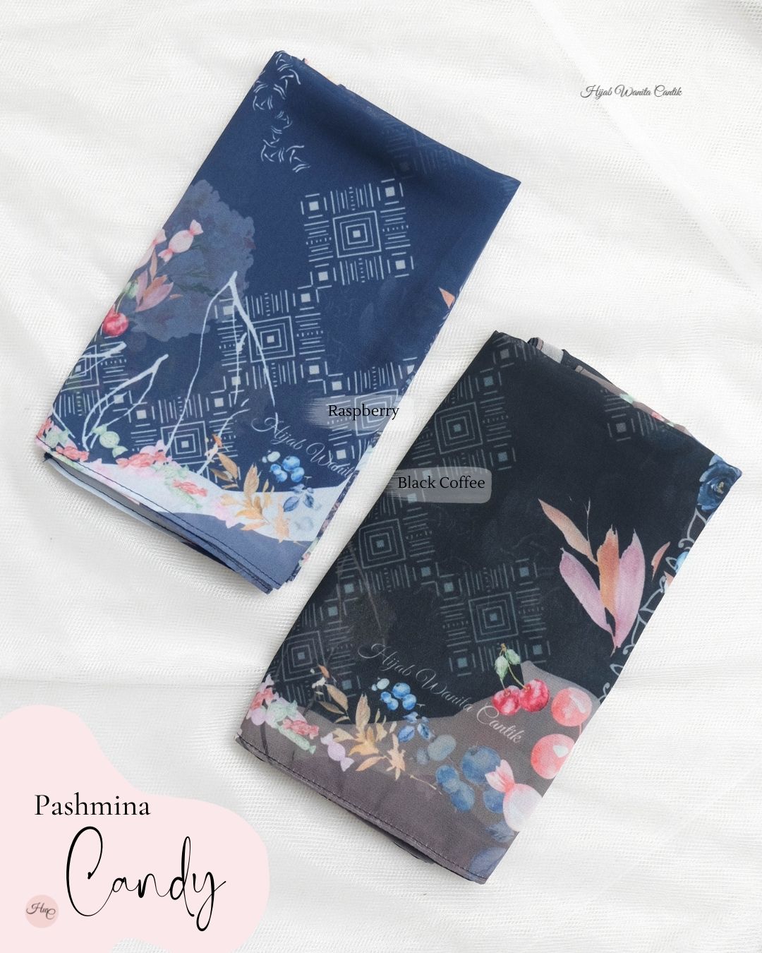 Candy - Pashmina Premium Ceruti - Raspberry - PM11.64