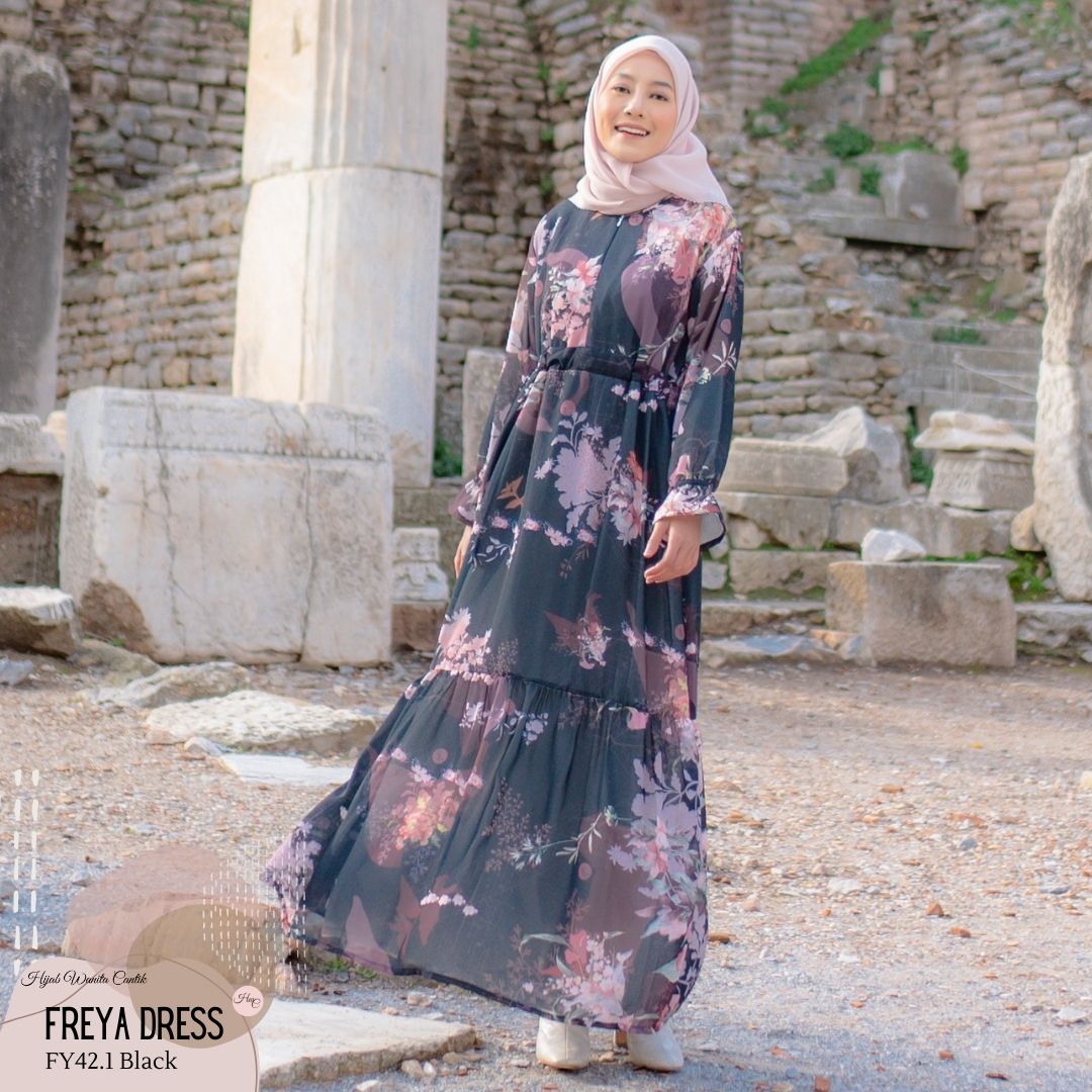 Freya Dress - FY42.1 Black