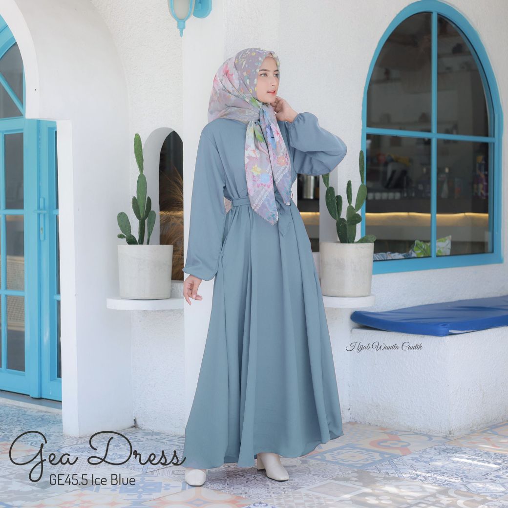 Gea Dress - GE45.5 Ice Blue