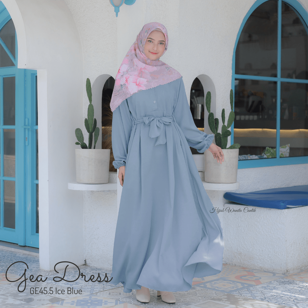 Gea Dress - GE45.5 Ice Blue