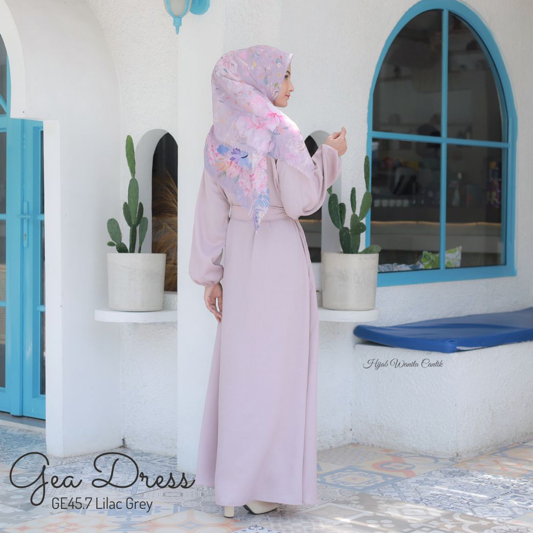 Gea Dress - GE45.7 Lilac Grey