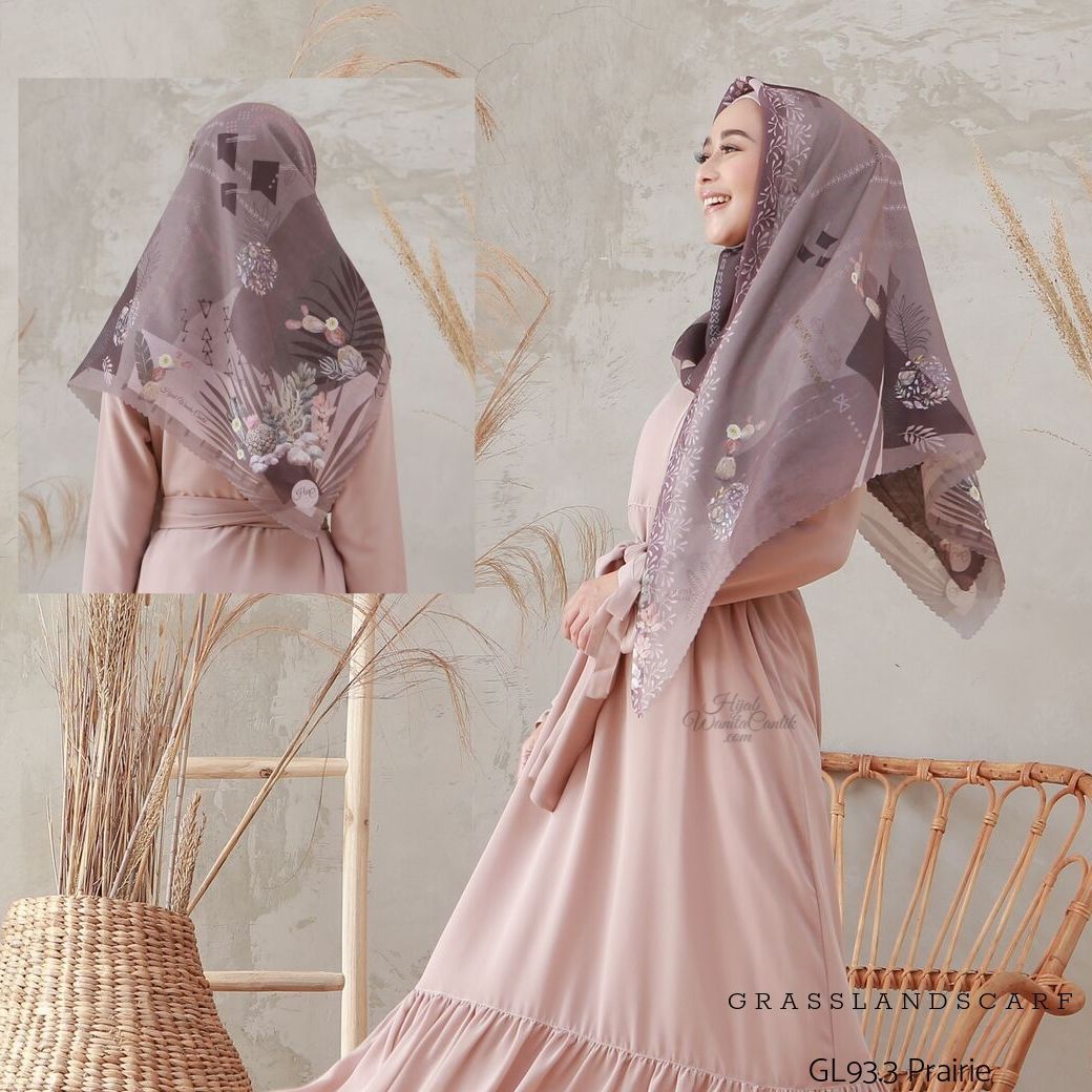 Segiempat Grassland Scarf - GL93.3 Prairie