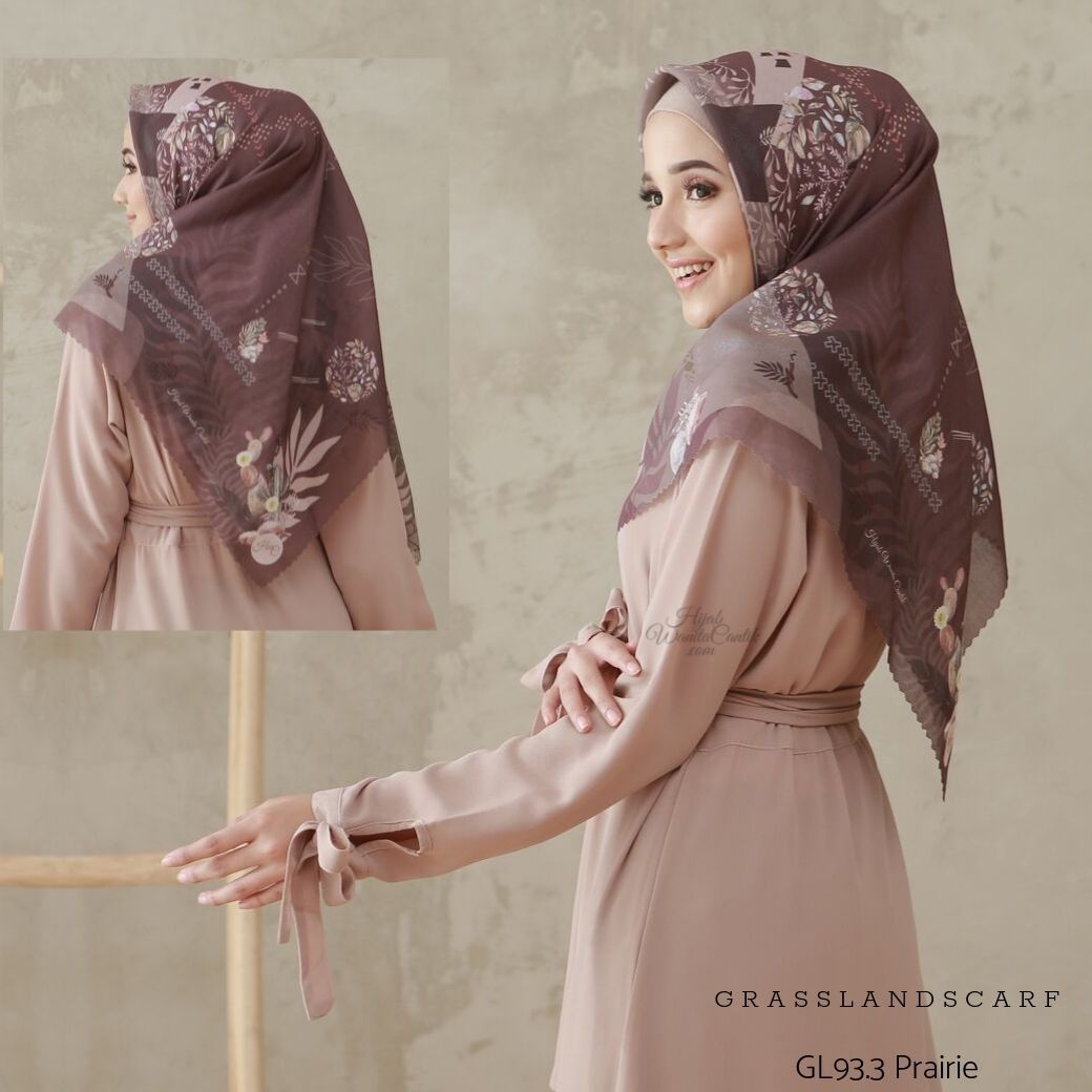 Segiempat Grassland Scarf - GL93.3 Prairie