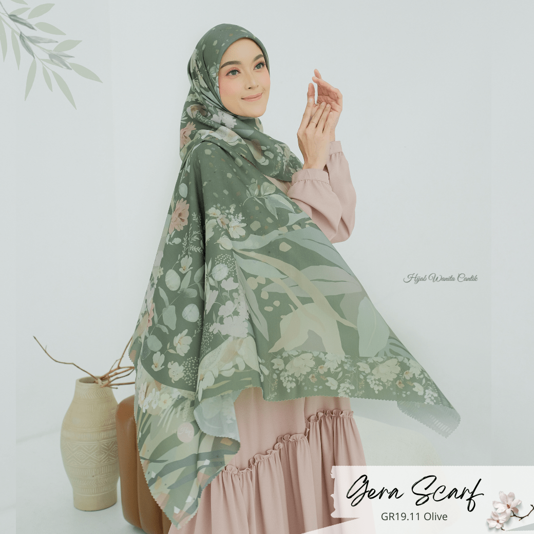 Gera Scarf - GR19.11 Olive