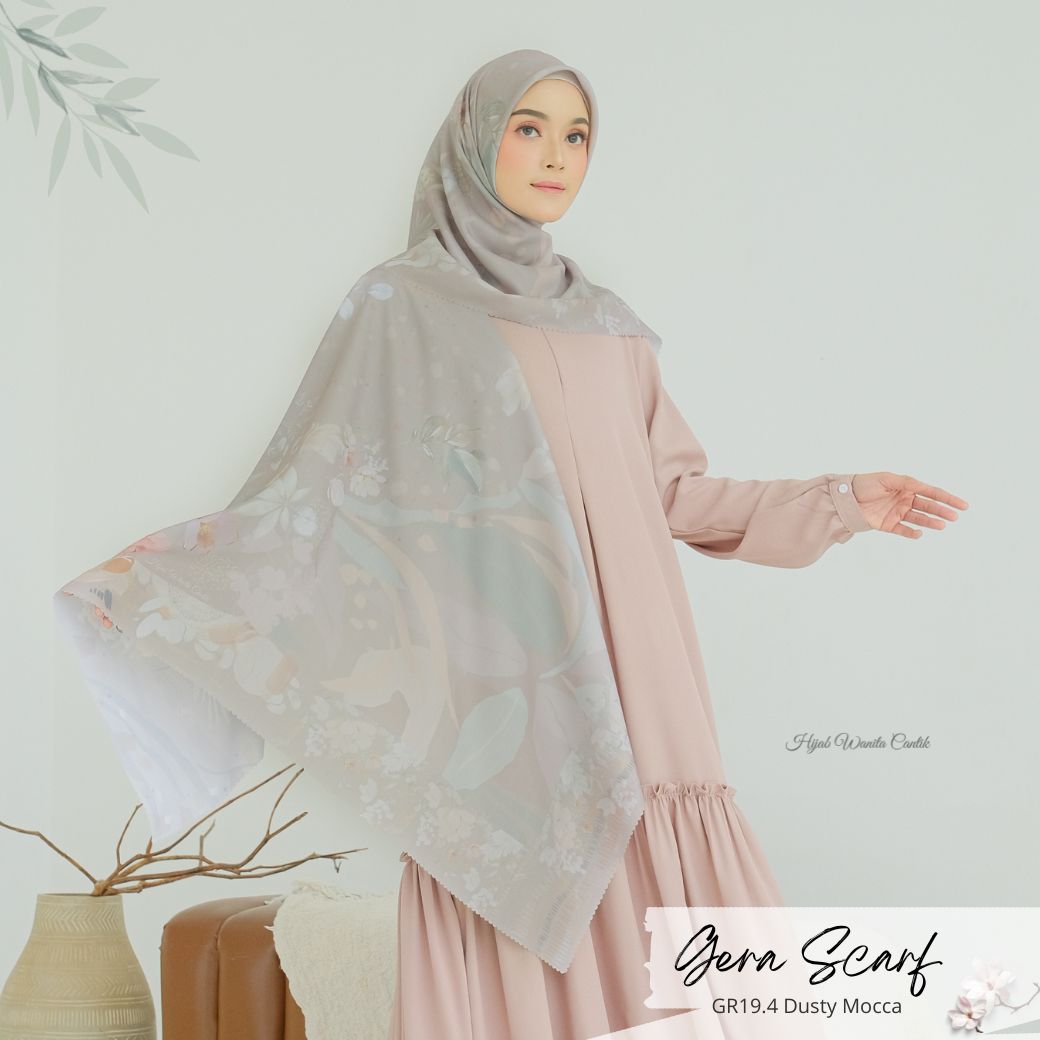 Gera Scarf - GR19.4 Dusty Mocca