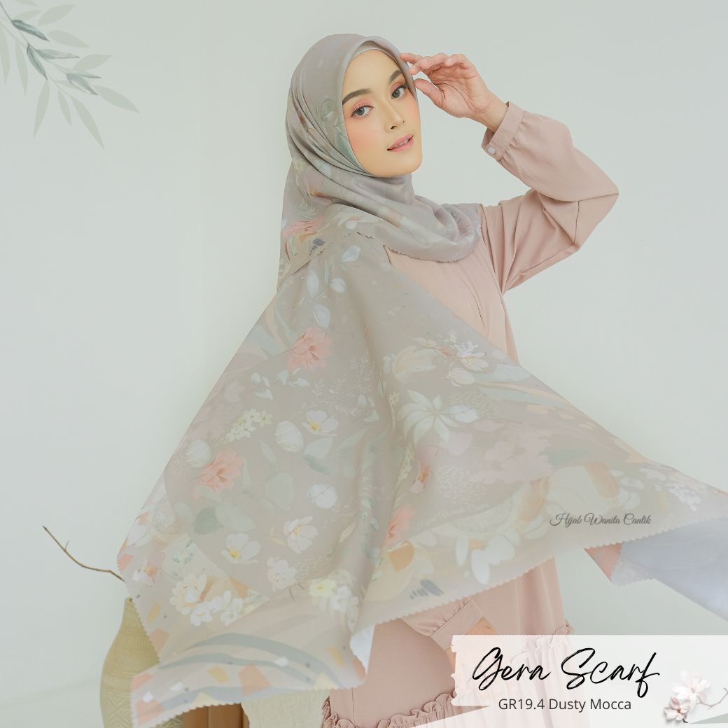 Gera Scarf - GR19.4 Dusty Mocca