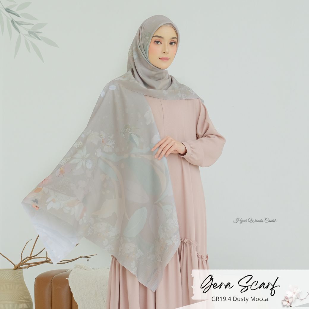 Gera Scarf - GR19.4 Dusty Mocca