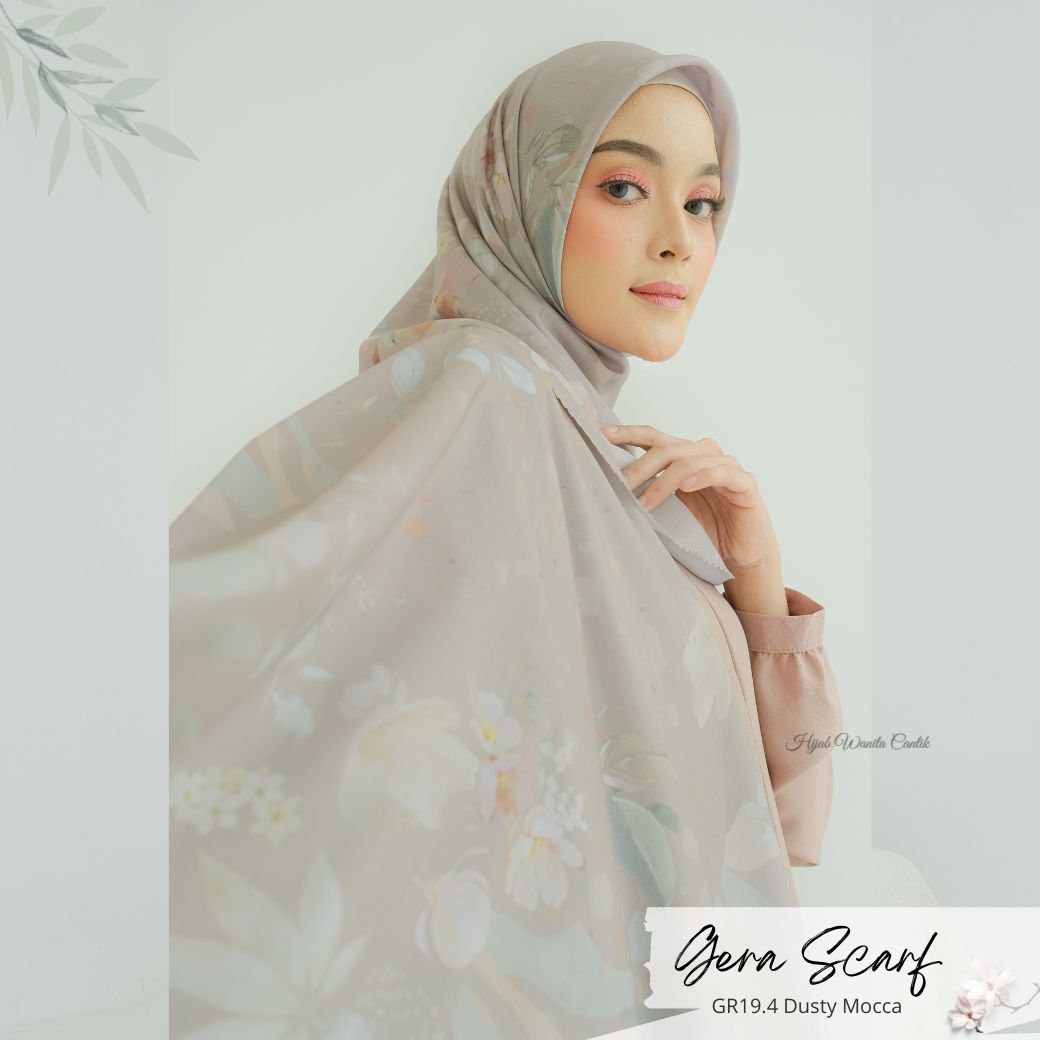 Gera Scarf - GR19.4 Dusty Mocca