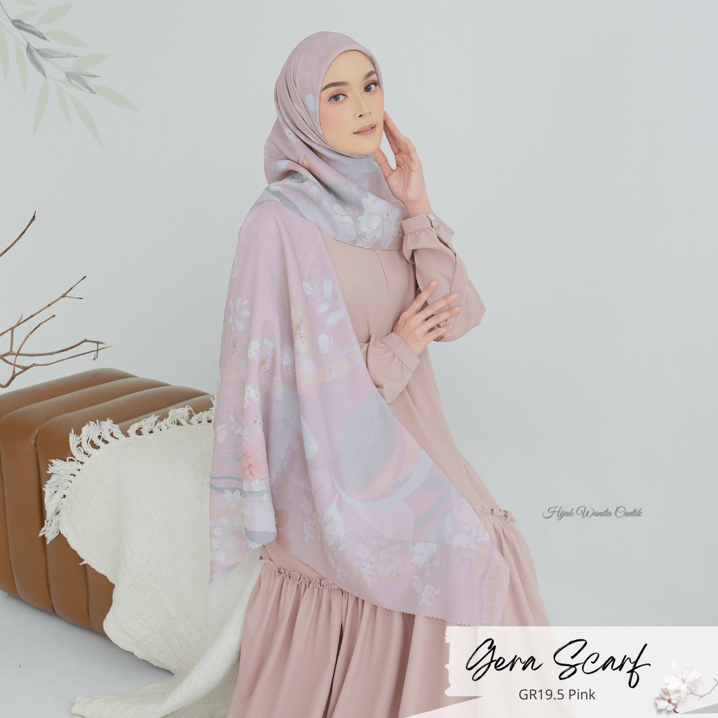 Gera Scarf - GR19.5 Pink