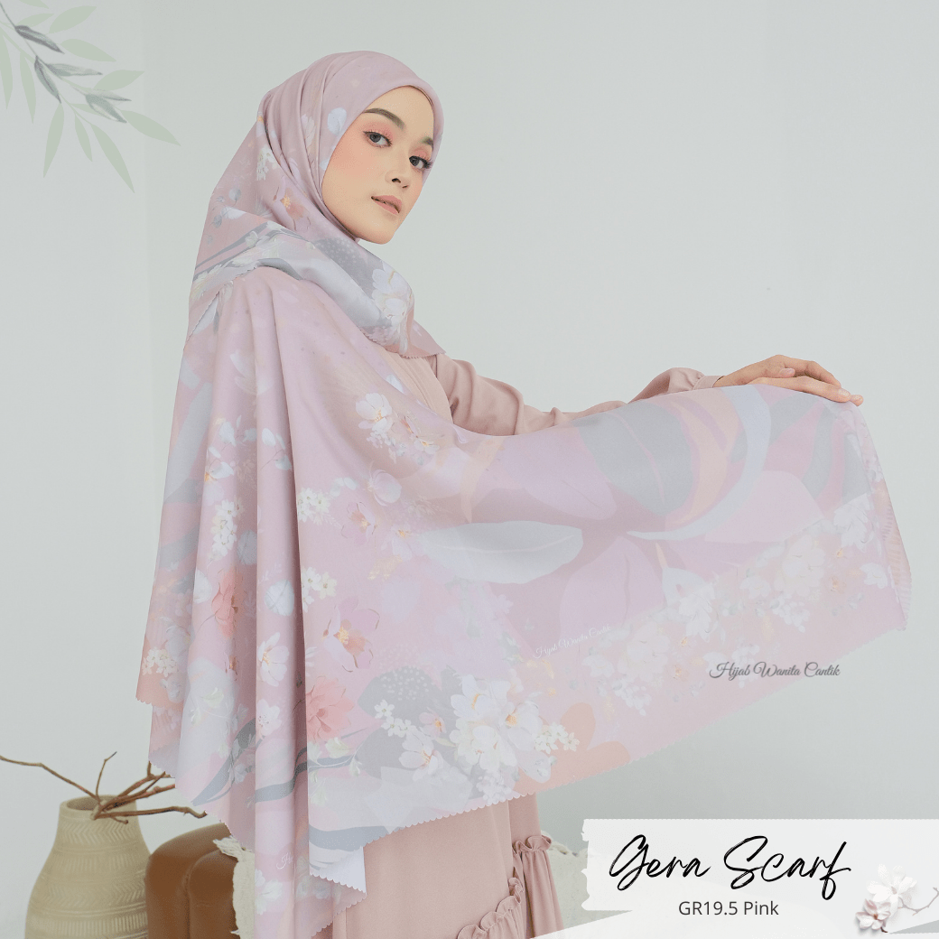 Gera Scarf - GR19.5 Pink