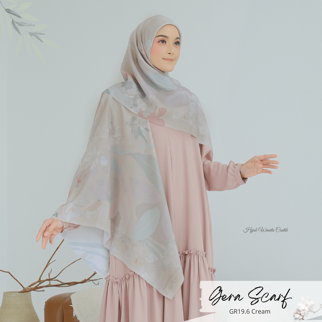 Gera Scarf - GR19.6 Cream