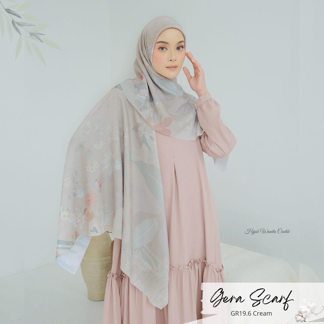 Gera Scarf - GR19.6 Cream