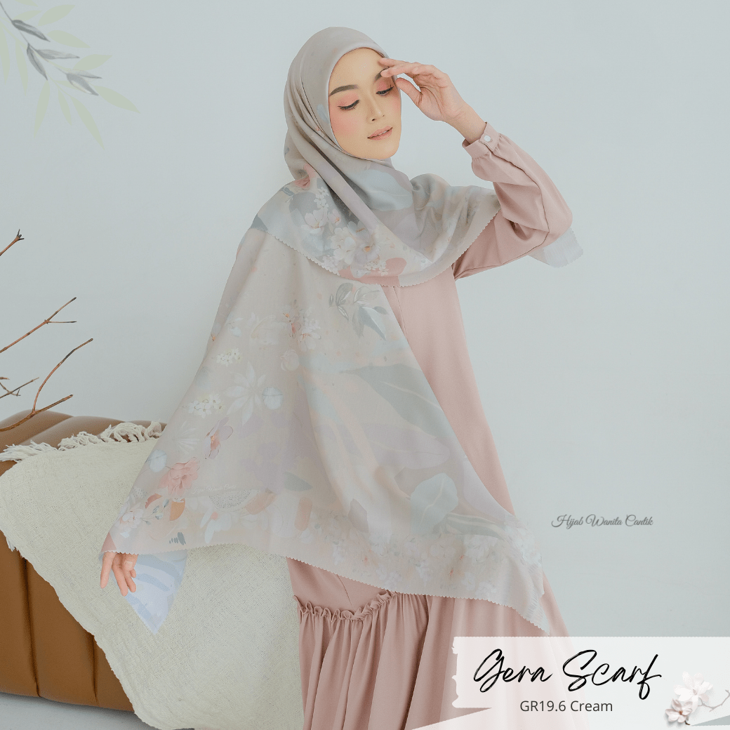 Gera Scarf - GR19.6 Cream