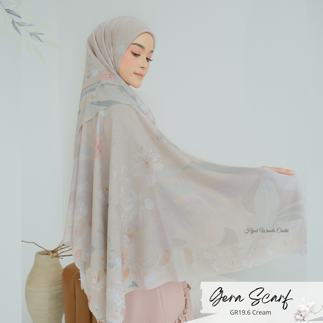 Gera Scarf - GR19.6 Cream