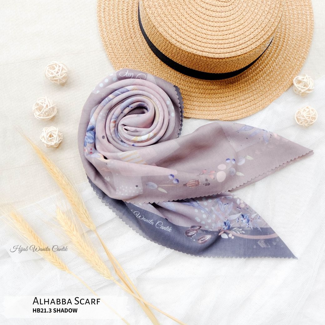 Segiempat Alhabba Scarf - HB21.3 Shadow