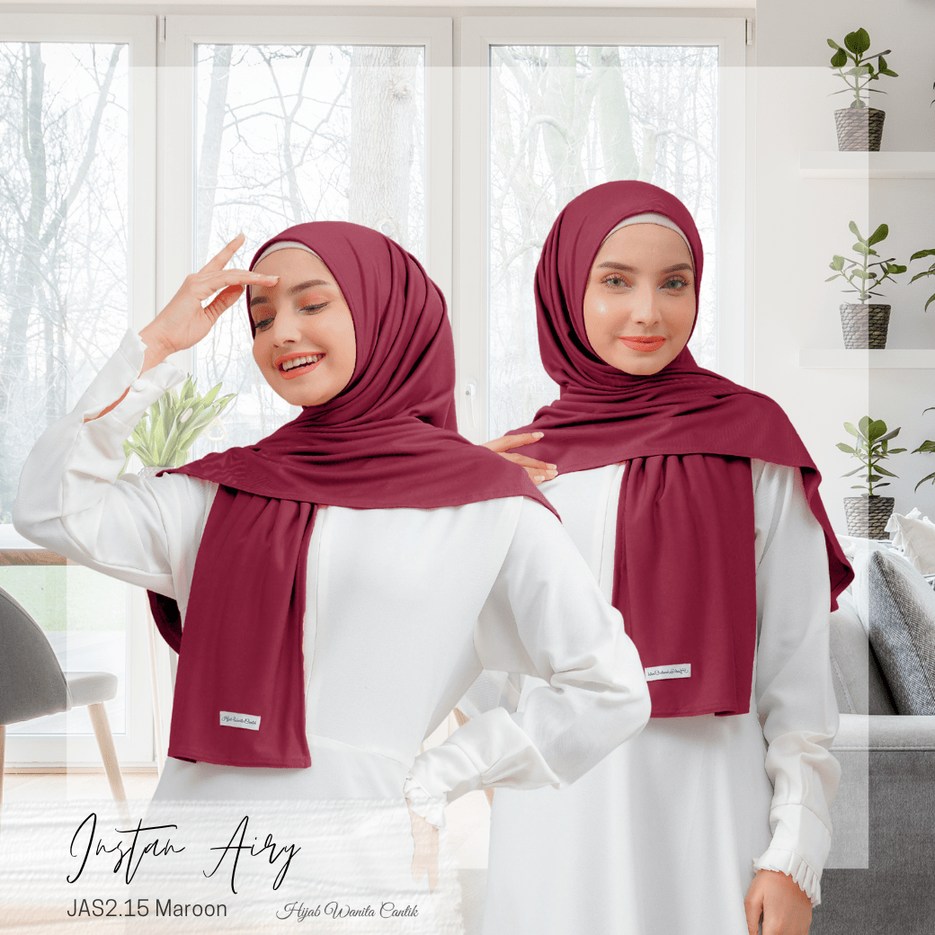 Instan Airy - JAS2.15 Maroon