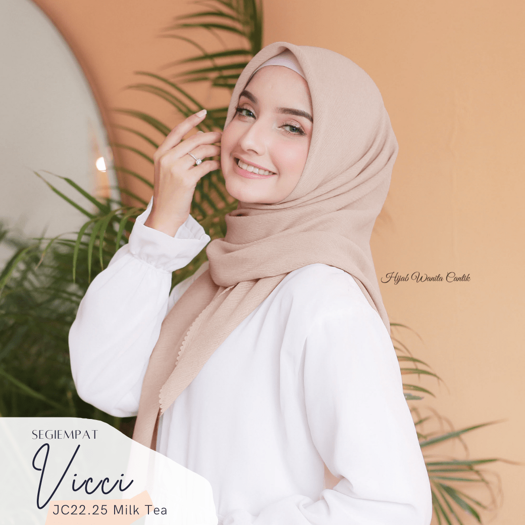 Segiempat Vicci - JC22.25 Milk Tea