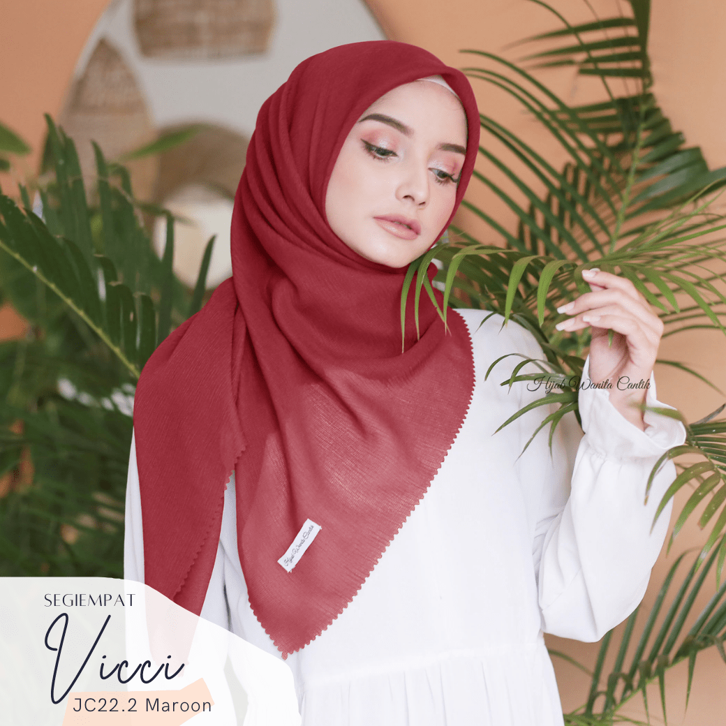 Segiempat Vicci - JC22.2 Maroon