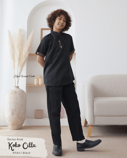 [CLEARANCE SALE] Koko Cilla Series Anak Custom - KFA4.1 Black