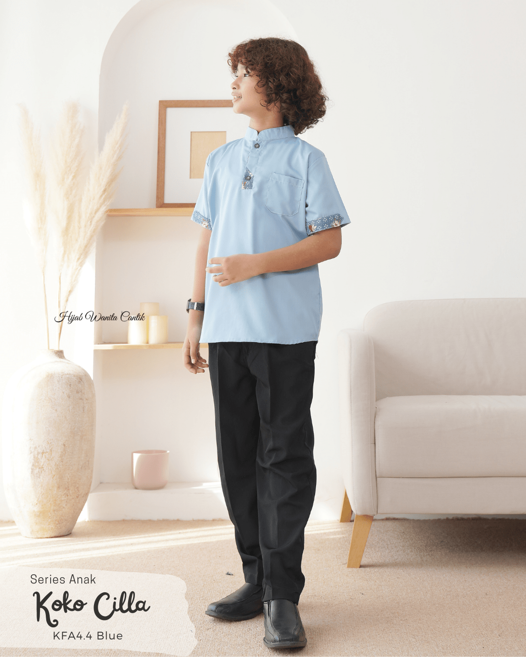 [CLEARANCE SALE] Koko Cilla Series Anak Custom - KFA4.4 Blue