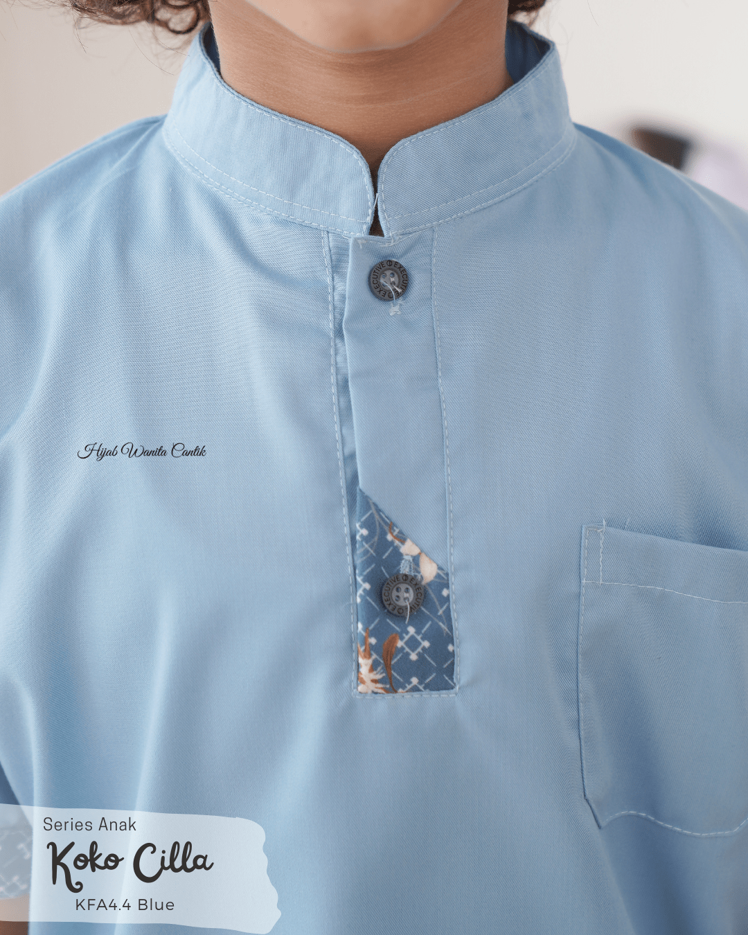 [CLEARANCE SALE] Koko Cilla Series Anak Custom - KFA4.4 Blue