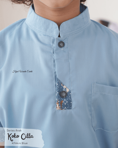 [CLEARANCE SALE] Koko Cilla Series Anak Custom - KFA4.4 Blue