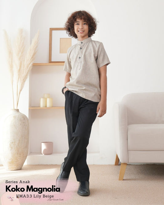 [CLEARANCE SALE] Koko Magnolia Series Anak Custom - KMA3.3 Lily Beige