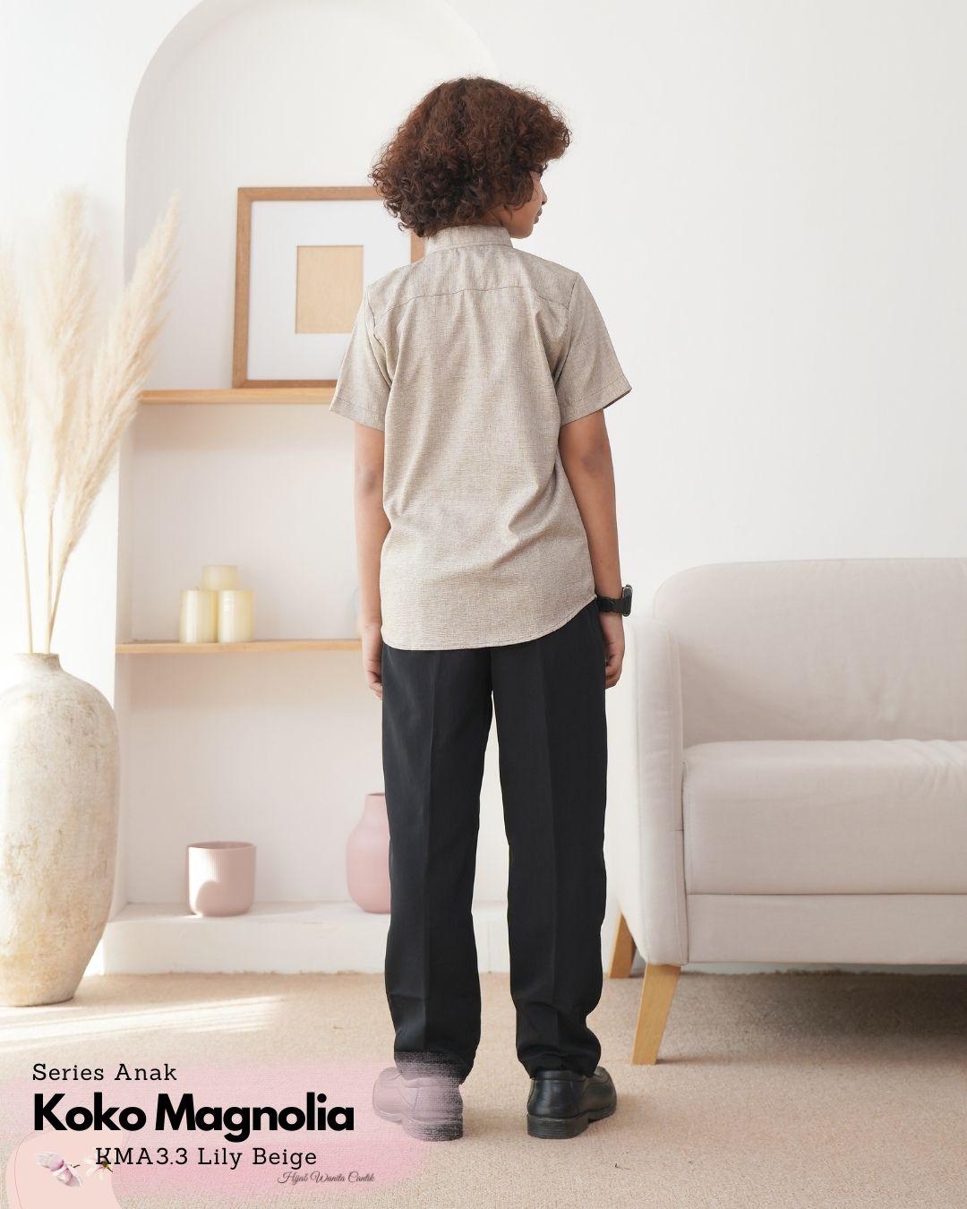 [CLEARANCE SALE] Koko Magnolia Series Anak Custom - KMA3.3 Lily Beige