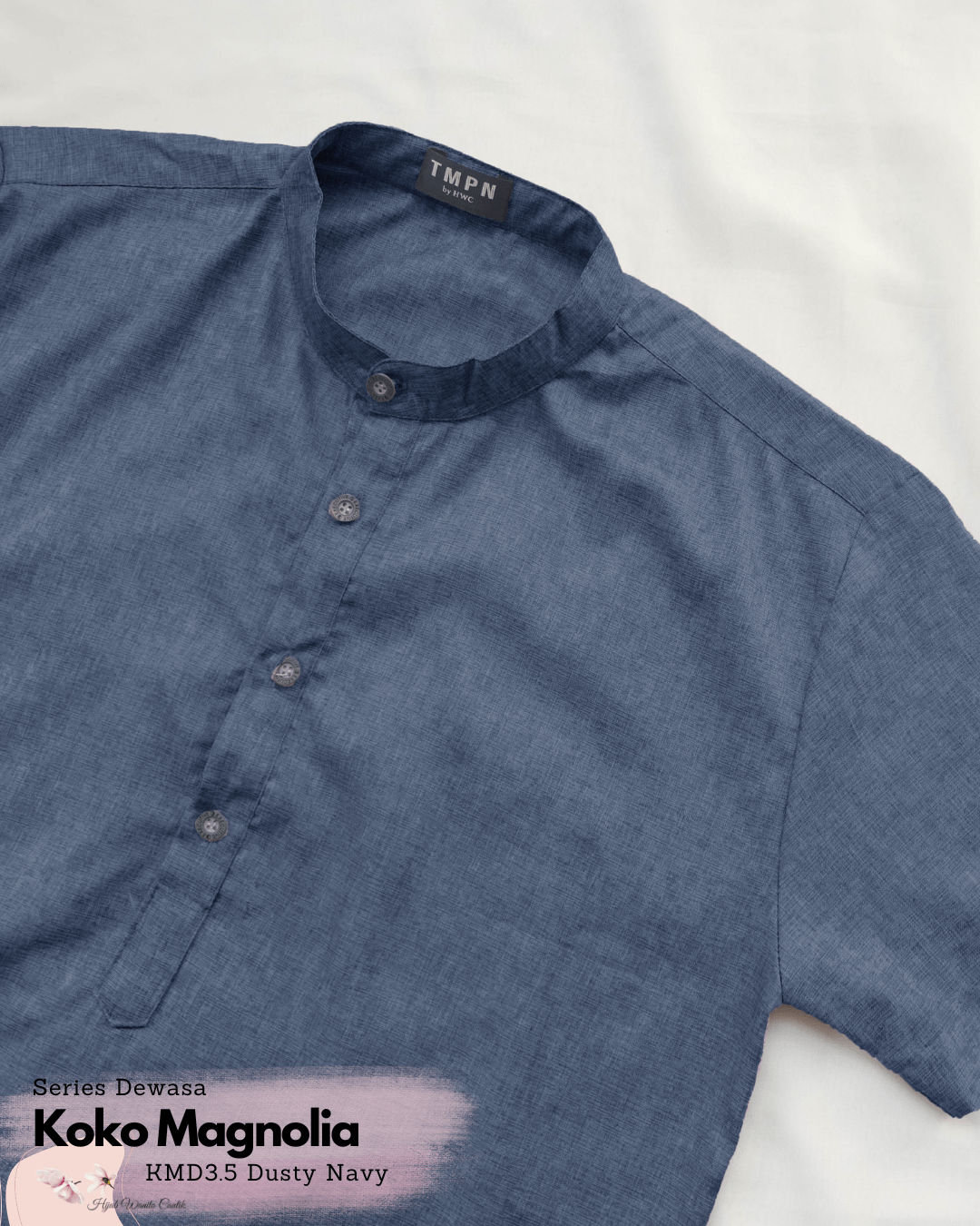 [CLEARANCE SALE] Koko Magnolia Series Dewasa - KMD3.5 Dusty Navy