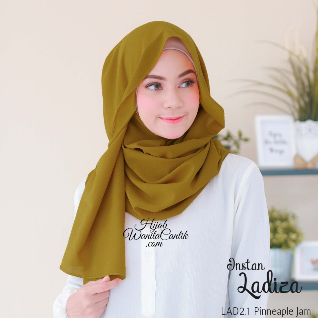 Pashmina Instan Ladiza - LAD2.1 Pinneaple Jam