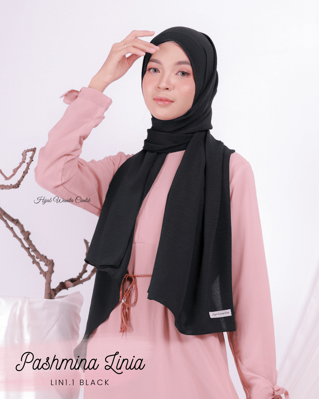 Pashmina Linia - LIN1.1 Black