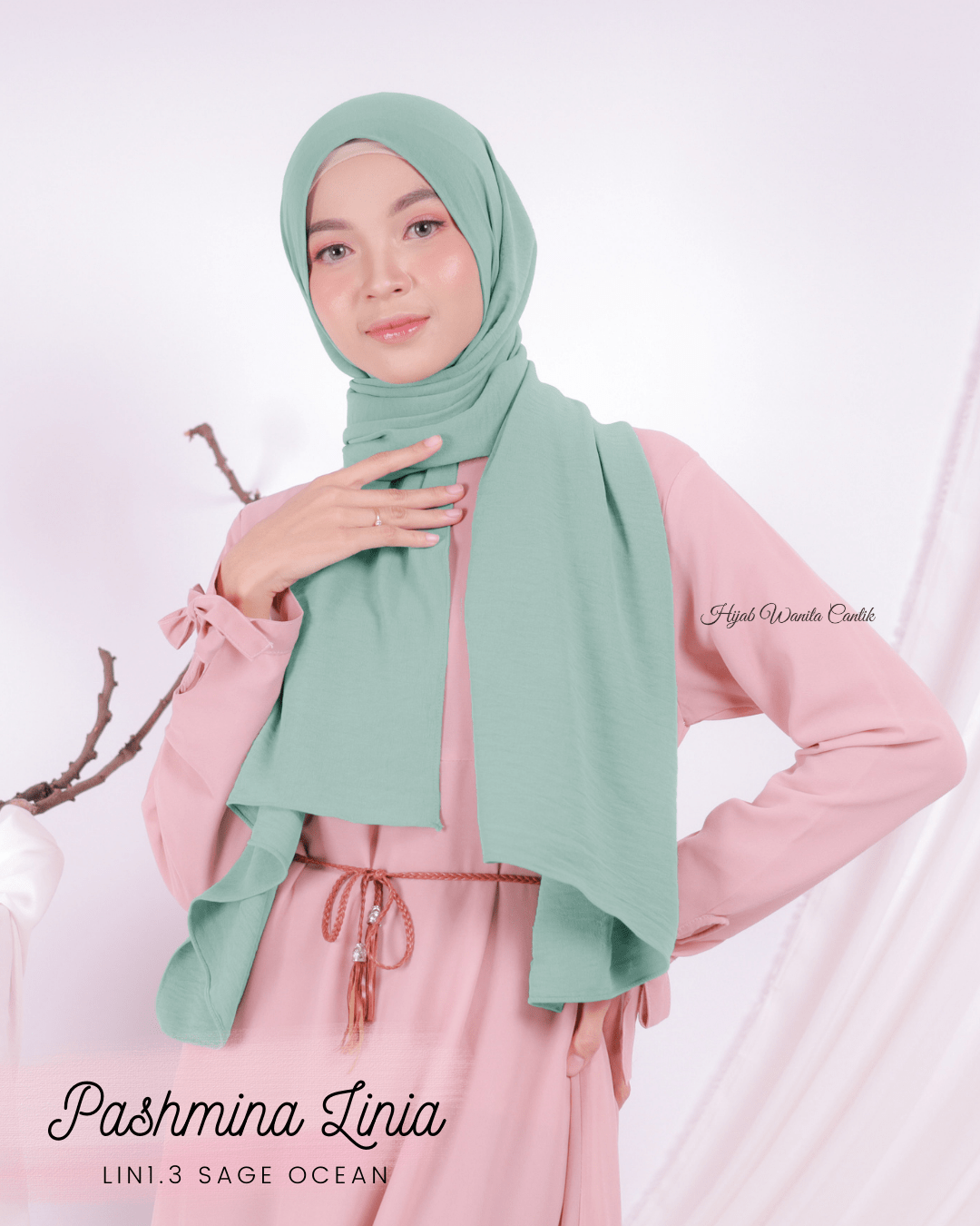 Pashmina Linia - LIN1.3 Sage Ocean