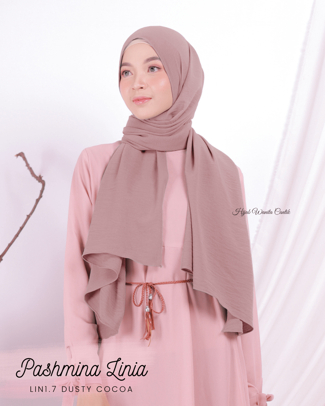 Pashmina Linia - LIN1.7 Dusty Cocoa