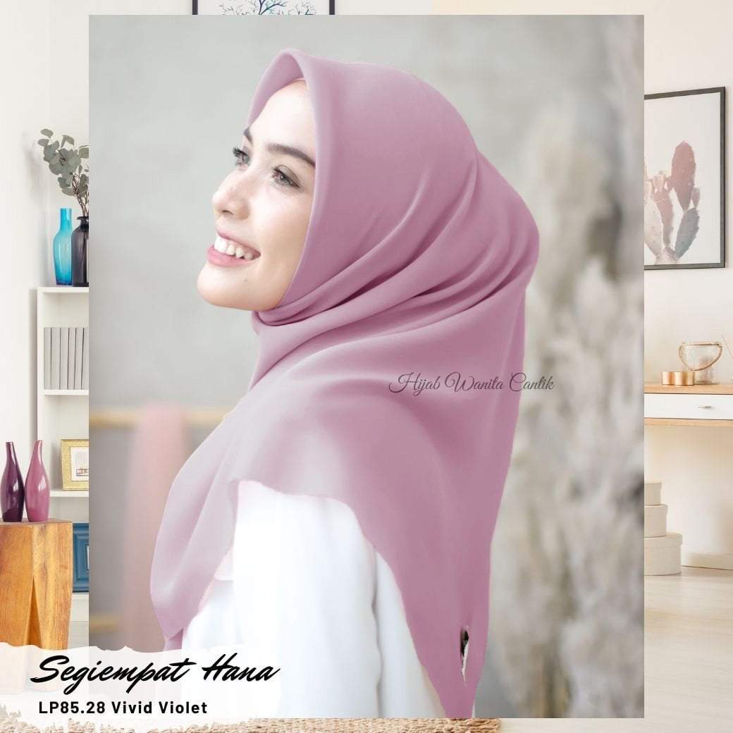 Segiempat Hana - LP85.28 Vivid Violet