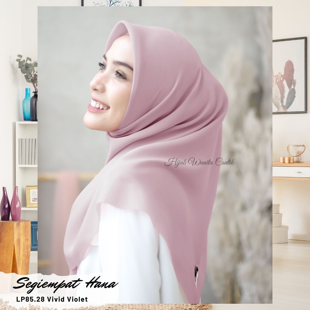 Segiempat Hana - LP85.28 Vivid Violet