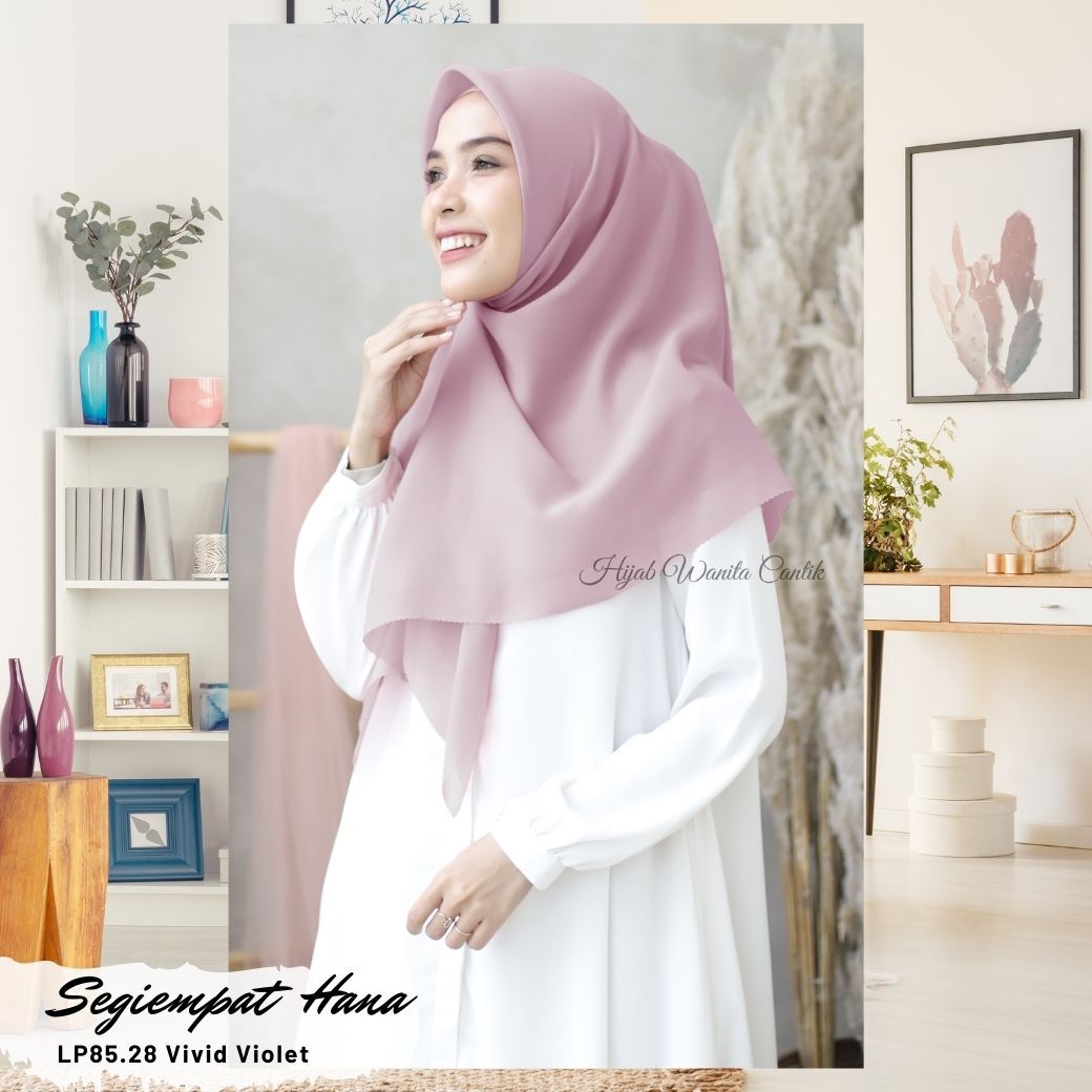 Segiempat Hana - LP85.28 Vivid Violet