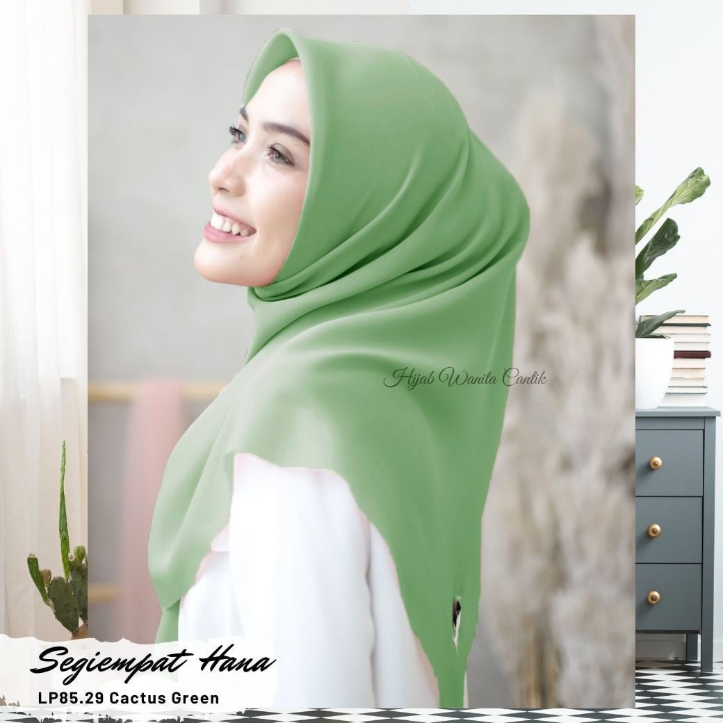 Segiempat Hana - LP85.29 Cactus Green