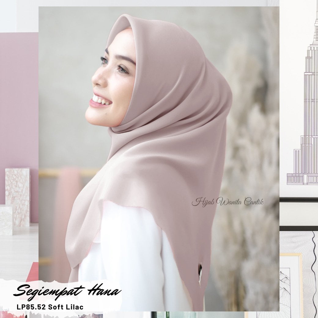 Segiempat Hana - LP85.52 Soft Lilac