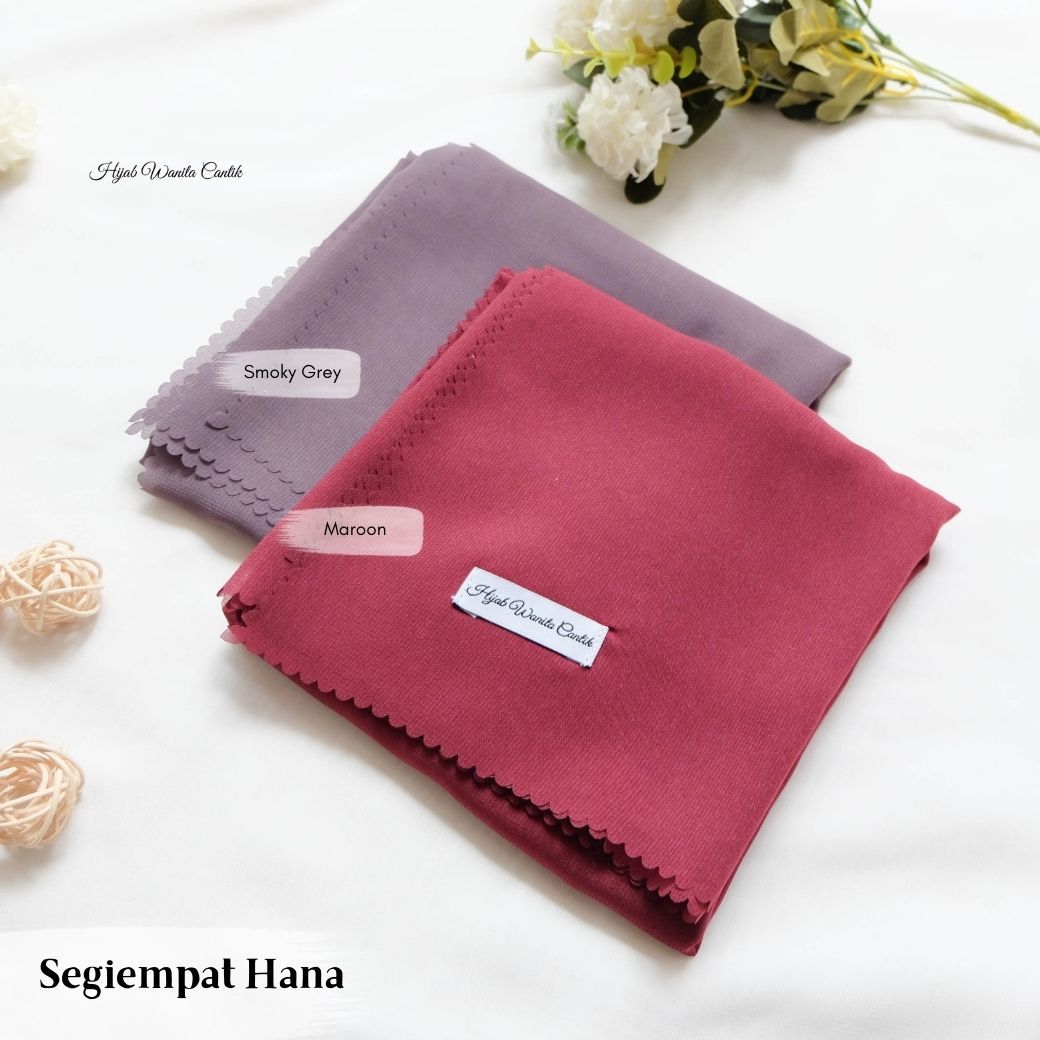 Segiempat Hana - LP85.3 Maroon