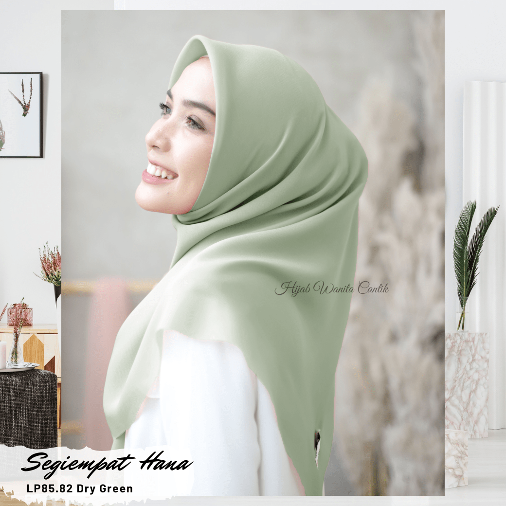 Segiempat Hana - LP85.82 Dry Green