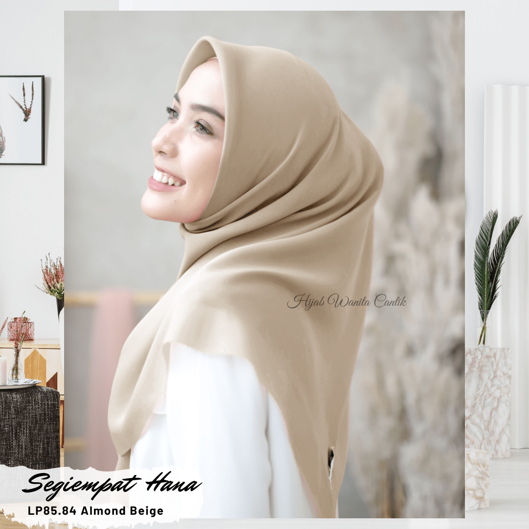 Segiempat Hana - LP85.84 Almond Beige