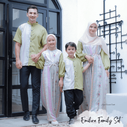 [CLEARANCE SALE] Emilora Dress Anak Custom - CDR3.4 Lime