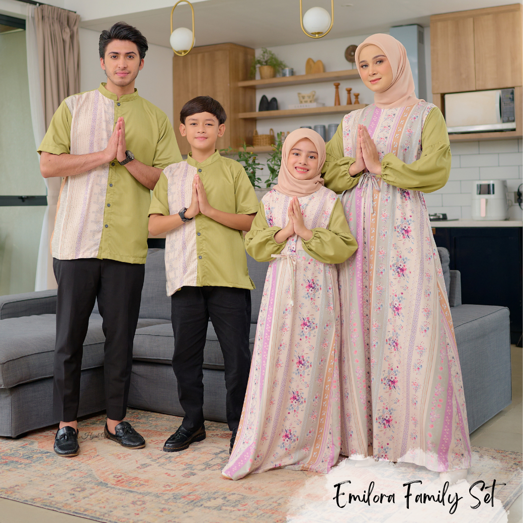 [CLEARANCE SALE] Emilora Dress Anak Custom - CDR3.4 Lime