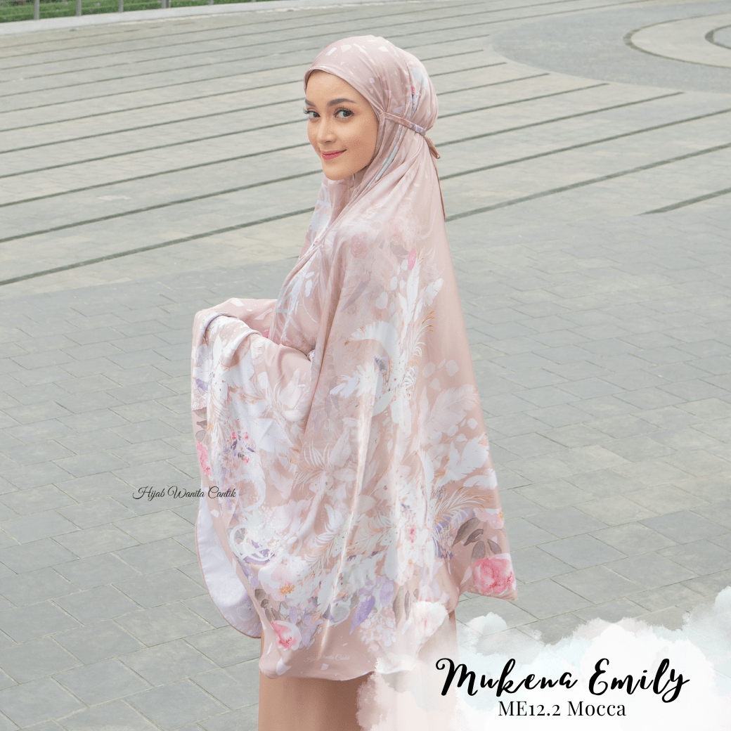 Mukena Emily Prayer Set - ME12.2 Mocca