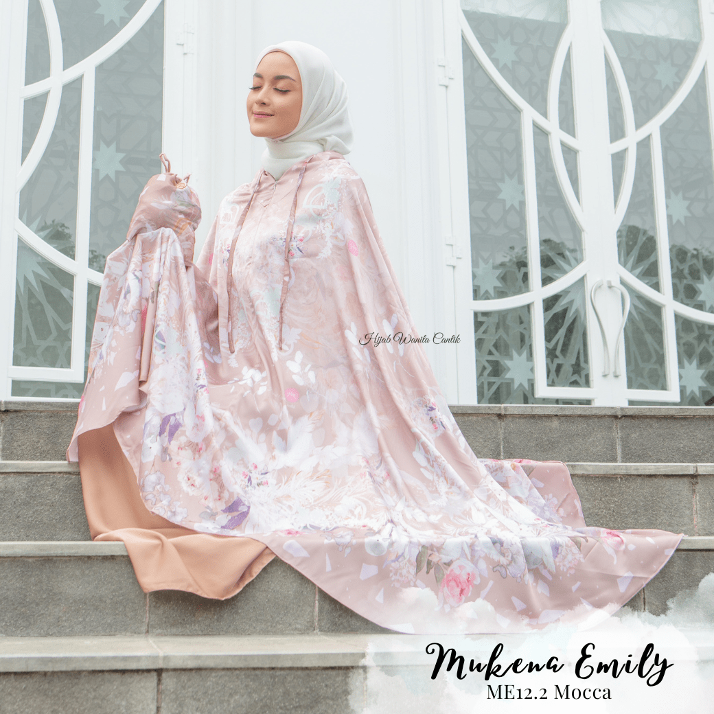 Mukena Emily Prayer Set - ME12.2 Mocca