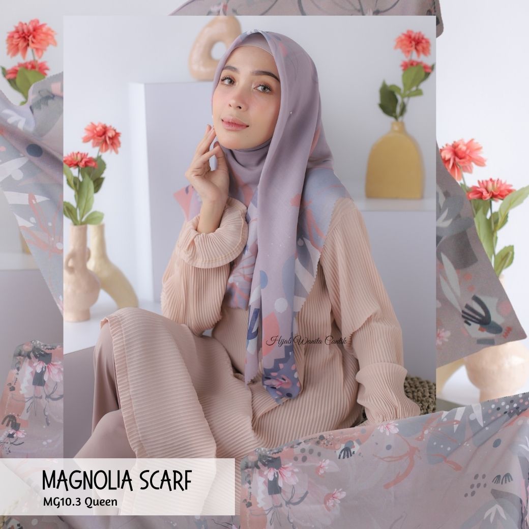 Magnolia Scarf ICY Voal - MG10.3 Queen