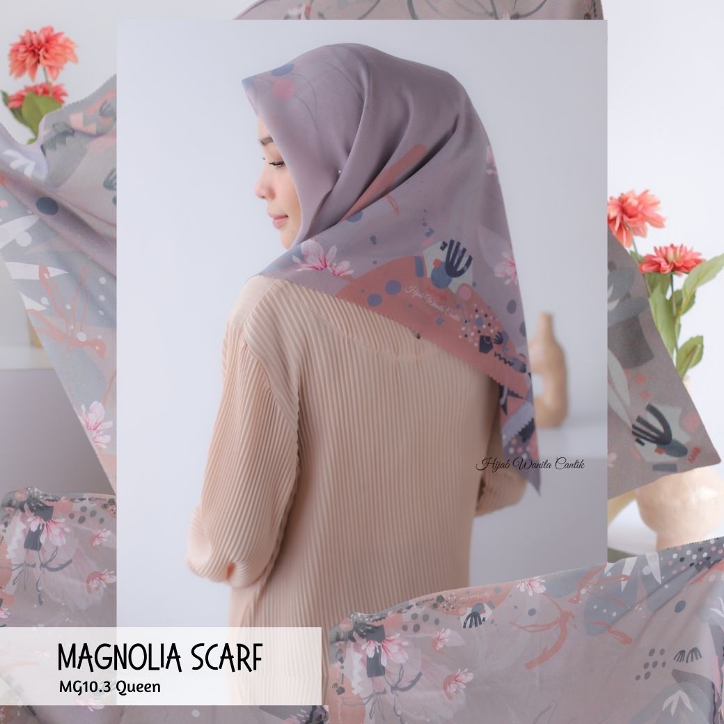 Magnolia Scarf ICY Voal - MG10.3 Queen