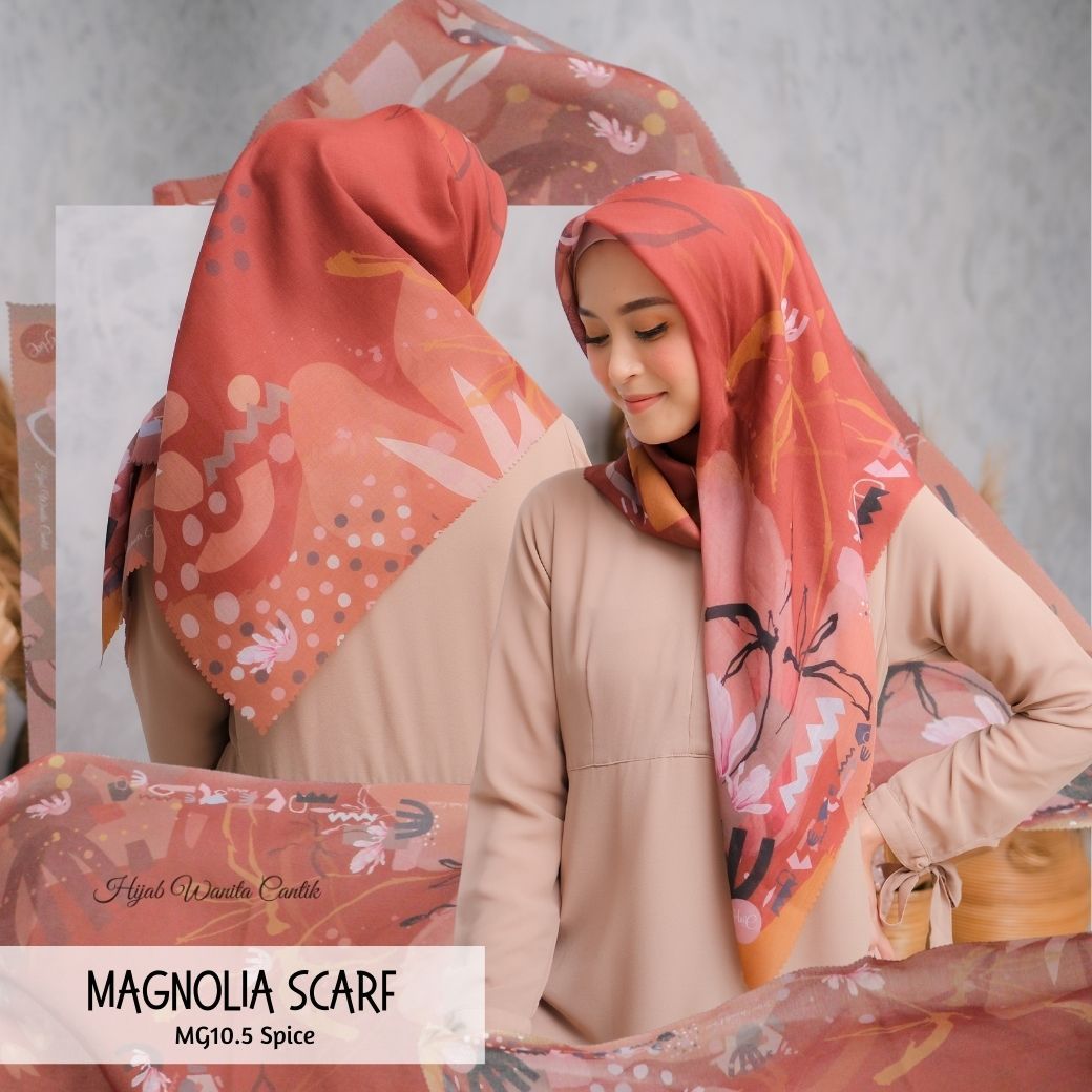 Magnolia Scarf ICY Voal - MG10.5 Spice