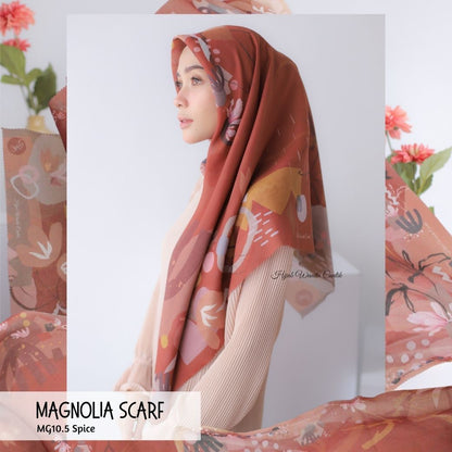 Magnolia Scarf ICY Voal - MG10.5 Spice